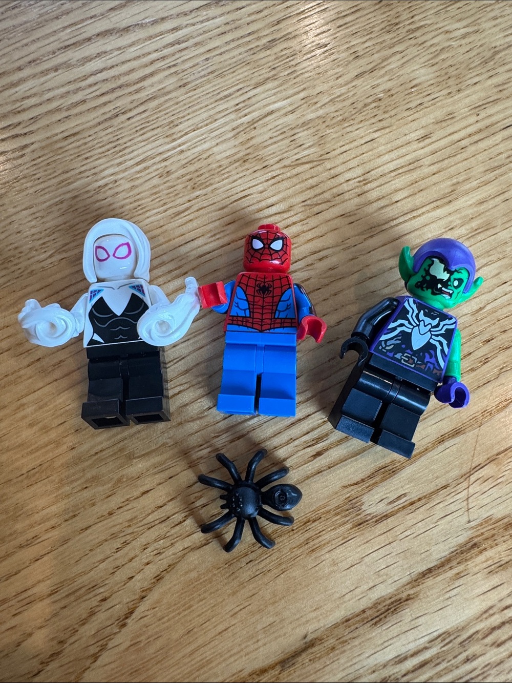 6 Genuine LEGO Minifigures Spider-Man&Green Goblin Batman Star Wars Jedi - Picture 3 of 6